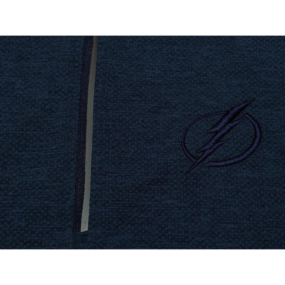 LULULEMON Tampa Bay Lightning NHL Metal Vent Tech 1/4 Zip Pullover Blue Large L